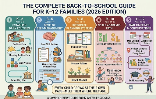 A downloadable Back-to-School Guide for K-12 Families