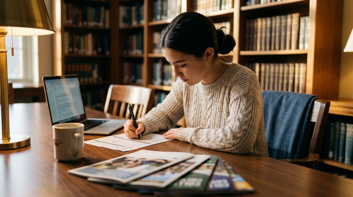 One-on-one SAT prep coaching session
